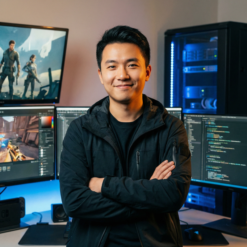 国产自拍游戏解说导演陈锐